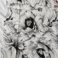 库存大量花卉poplin rayon印刷面料
